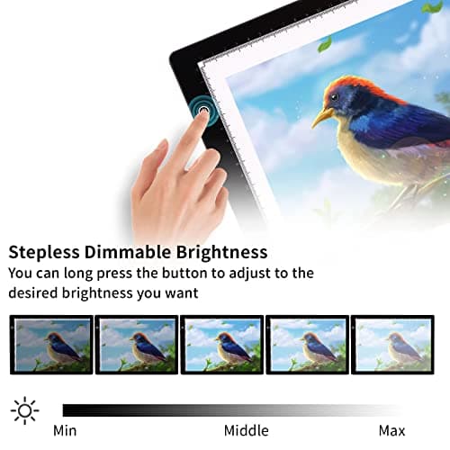 Thumbnail 2 de TOHETO A4 Tablette lumineuse, tableau magnétique