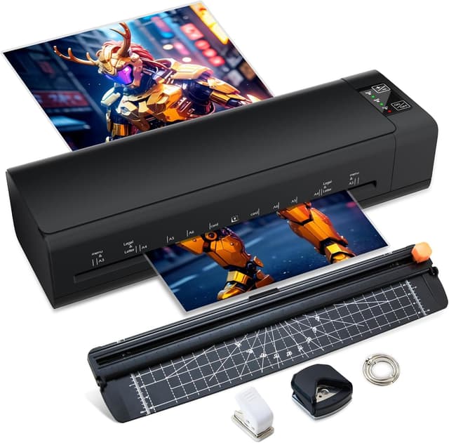 Detalle de 13 Inch A-3 9-in-1 Laminator 60s Warm-Up