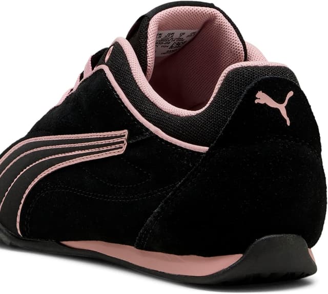 Detalle de Puma Catch Soleil Suede BasketFemme en daim : chaussure à lacets pour un style décontracté