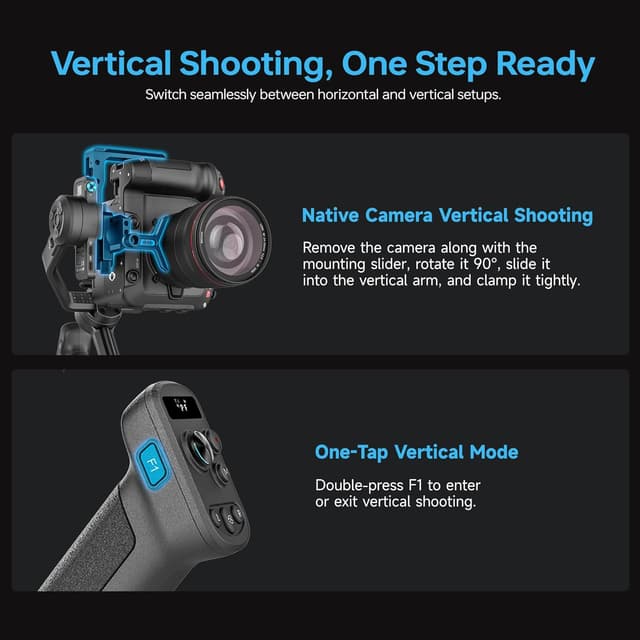 Thumbnail 2 de Feiyutech SCORP-C2 3.5kg gimbal stabilizer