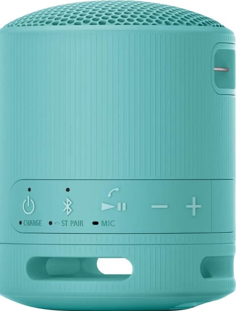 Detalle 2 de Sony SRS-XB100 Doppelpack in Blau – kompakte Bluetooth-Lautsprecher für unterwegs (IP67)