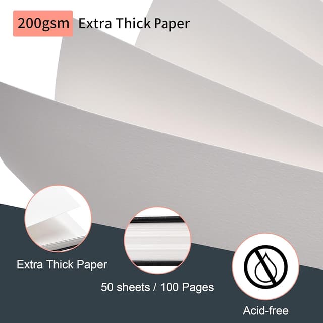 Thumbnail 1 de STATIONERY ISLAND A4 Sketchbook 200GSM