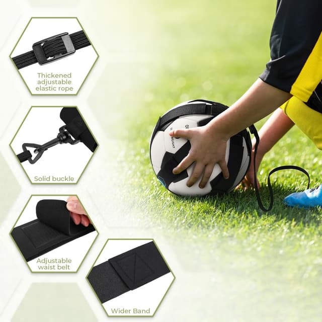 Thumbnail 5 de GHB Football Kick Trainer 10ft elastic rope