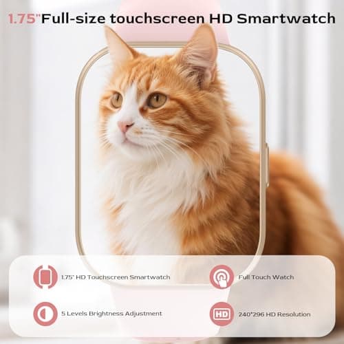 Detalle de Miecgth Reloj Inteligente Mujer 🌸 con Monitoreo y Llamadas