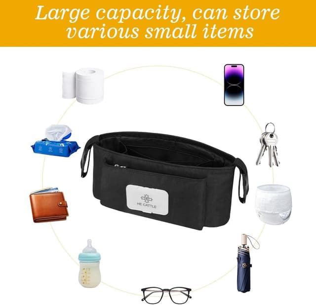 Thumbnail 4 de Vicloon Borsa per Passeggino Universale organizer impermeabile