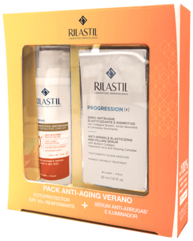 Imagen de Rilastil Age Repair SPF50 50 ml + Sérum Progression 30 ml en OfertitasTOP