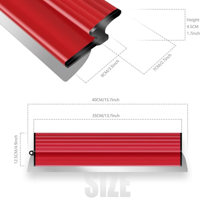 Detalle 2 de suokoun Flächenspachtel 40 cm für große Flächen
