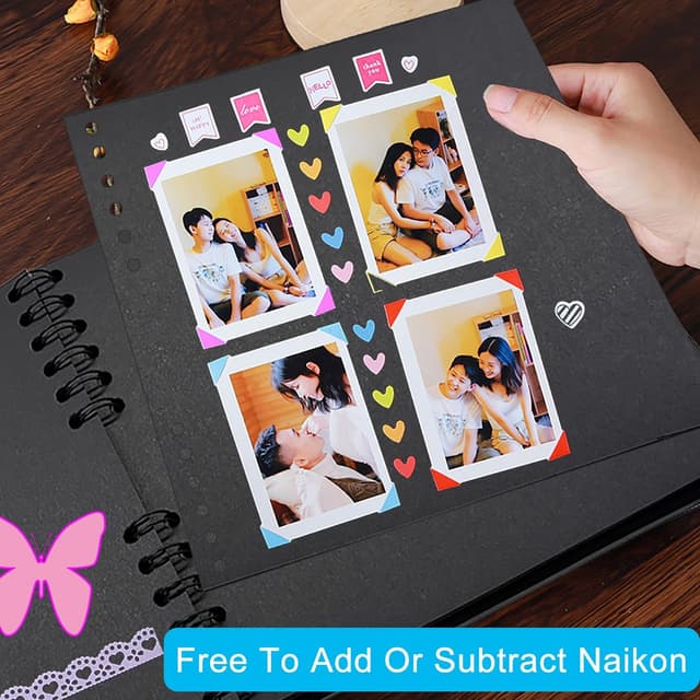 Detalle 2 de SHUBEIEUMI Álbum Scrapbook 20,5x20,5 cm