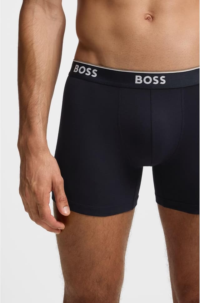 Thumbnail 4 de BOSS Herren BoxerBr 3P Power Dreierpack – eng anliegende Boxershorts aus Stretch-Baumwolle