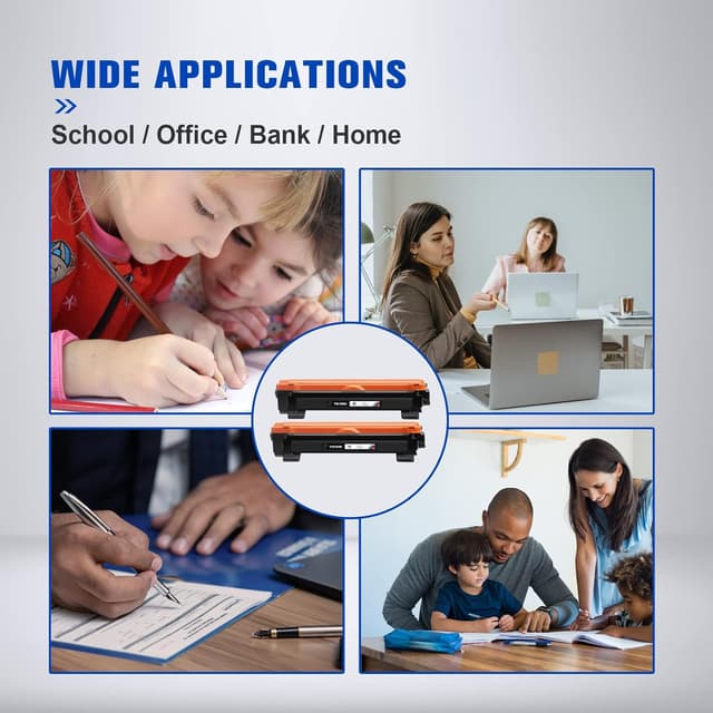 Thumbnail 6 de Q-image TN1050 / TN 1050 compatible toner cartridges (2 black) for Brother TN-1050 printers