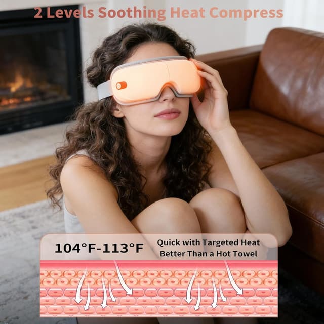 Detalle de Eye Massager with Heating & Bluetooth