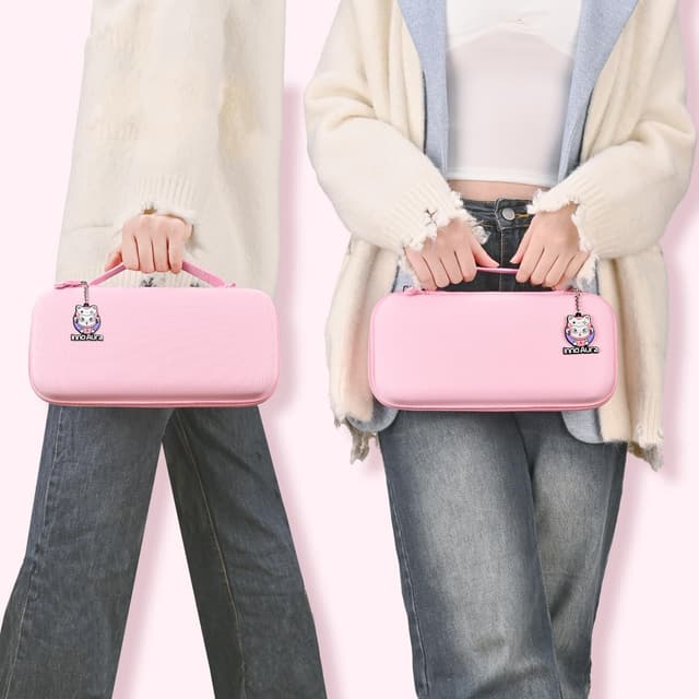 Thumbnail 5 de innoAura Switch 2 Carrying Case 9‑slot Pink
