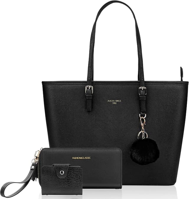 Thumbnail 6 de URAQT 15.6 Inch PU Leather Laptop Tote bag