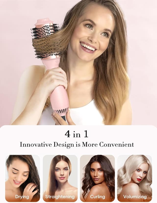 Detalle de LANDOT Hot Blow 4‑in‑1 Hair Dryer Brush