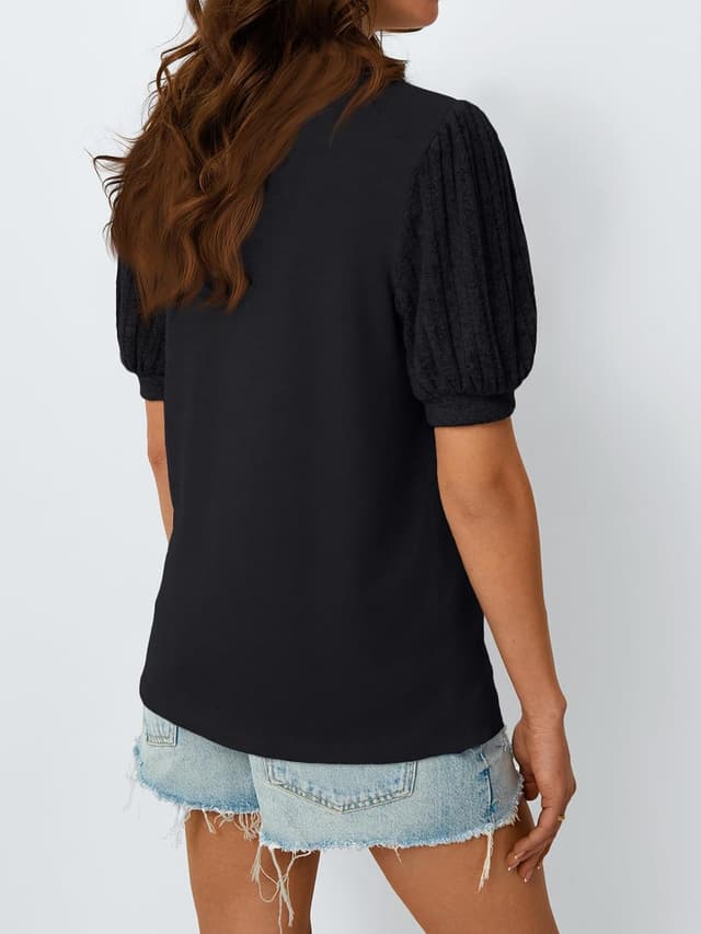 Detalle 2 de AUTOMET Womens Summer Tunic Top short sleeve