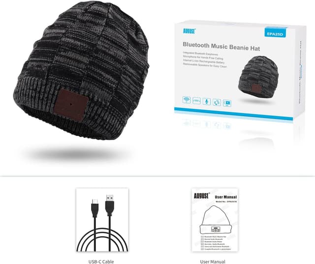 Thumbnail 6 de August EPA20 Bluetooth Mütze 20 Std. Akku