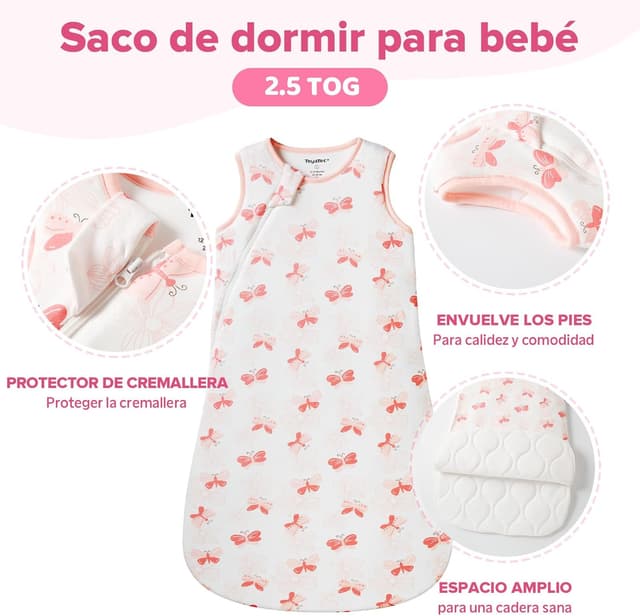 Thumbnail 1 de ToyaTec Saco de Dormir para Bebé 2.5 TOG