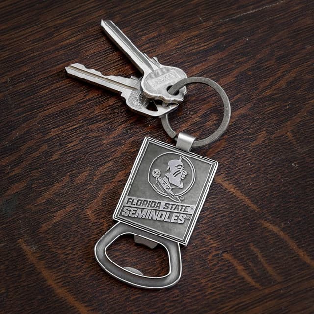 Detalle de Rico Industries NCAA Pewter Style Bottle Opener Keychain