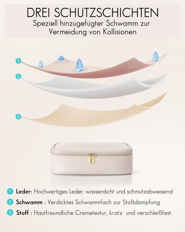 Thumbnail 6 de Vlando Reise Kosmetiktasche klein 21 cm