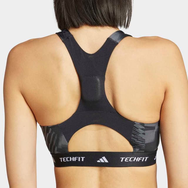 Thumbnail 2 de adidas Techfit Medium Impact, top de mujer
