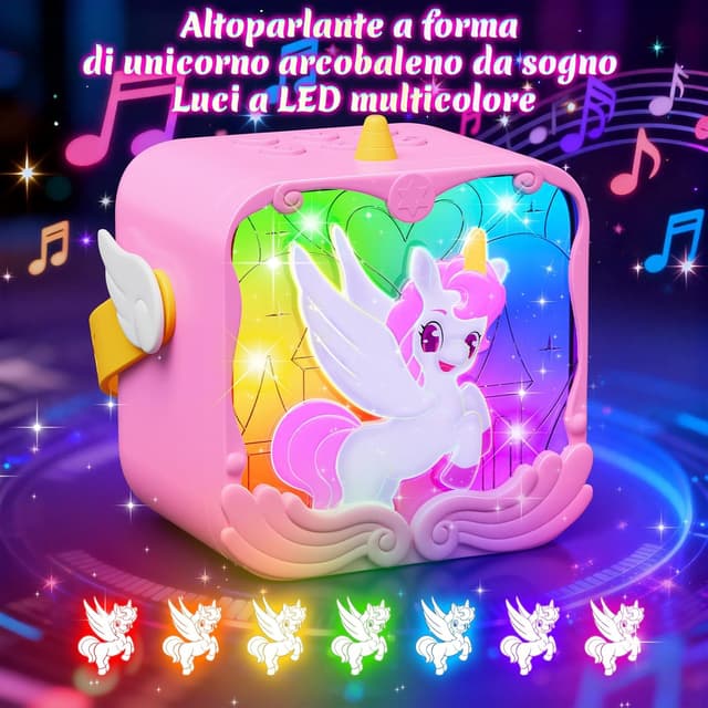 Detalle de Unicorno Karaoke per Bambini 6W