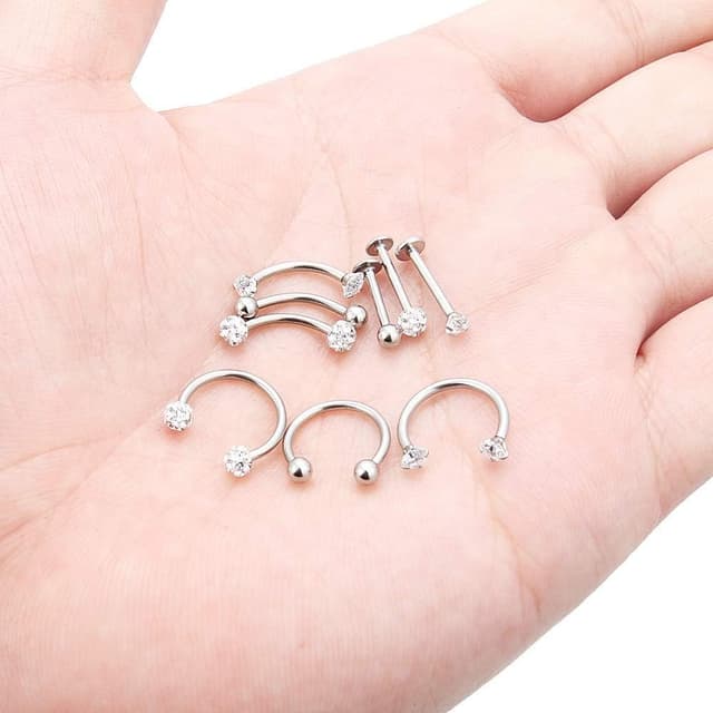 Detalle de AceFun 3mm, 4mm and 5mm piercing pliers for ball jewellery