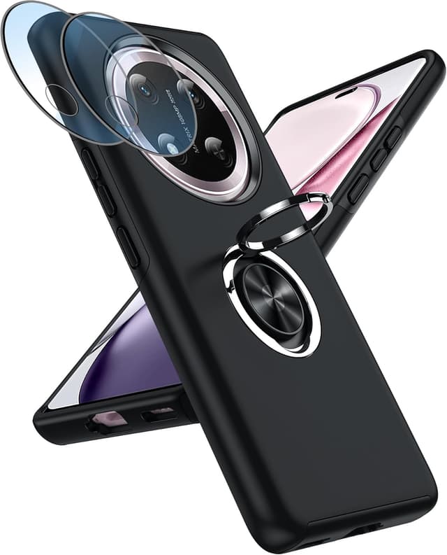 Detalle de LeYi Honor Magic7 Lite 5G case 2 lens