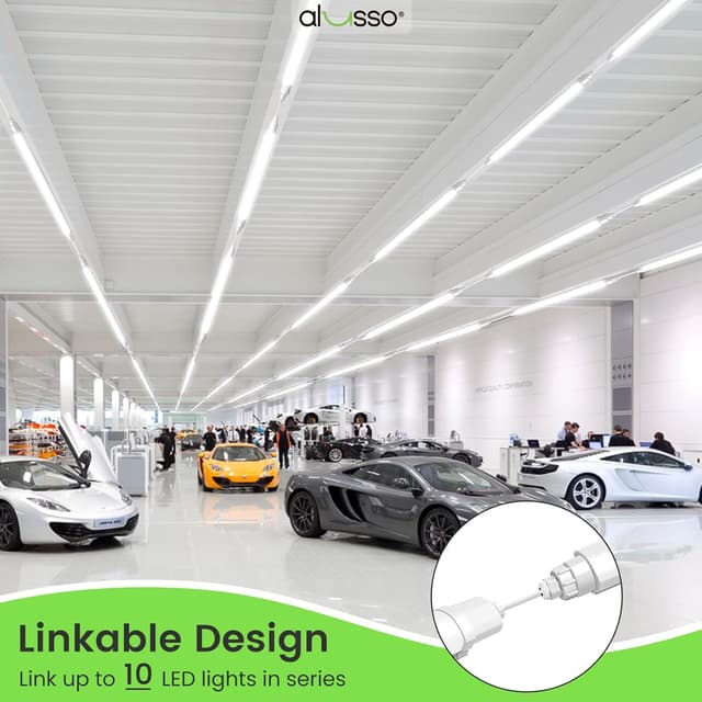 Detalle 2 de ALUSSO LIGHTING LED Feuchtraumleuchte 116 cm, 36W