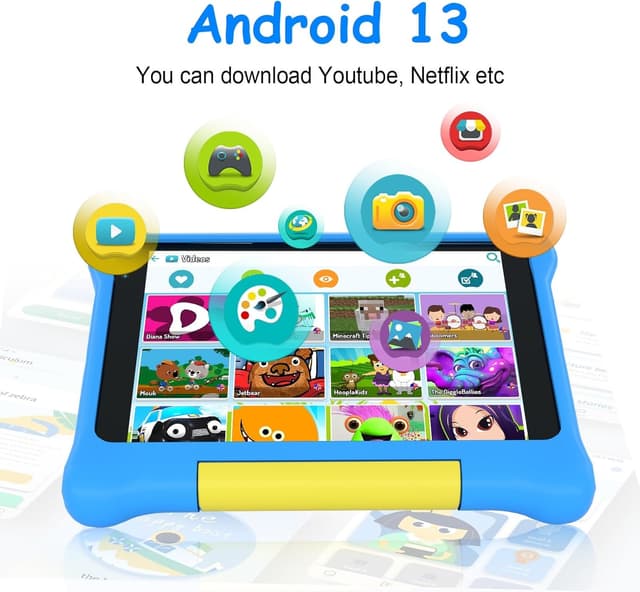 Thumbnail 2 de Yicty Tablet Bambini 7 Pollici Android 13