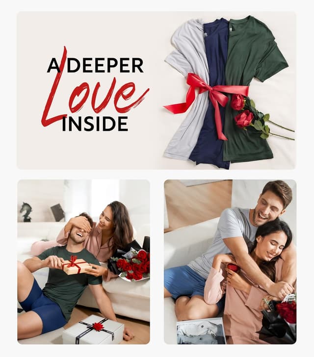 Detalle 2 de DAVID ARCHY Men’s Moisture-Wicking Crewneck Undershirt (3 or 5 Pack)