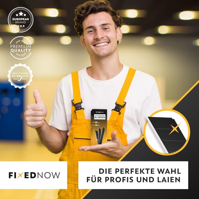 Thumbnail 6 de FixedNow Cuttermesser Klingen 18 mm 100er Pack