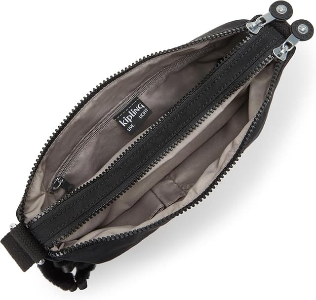 Thumbnail 3 de Kipling Alvar Bandolera Mediana en Black Noir