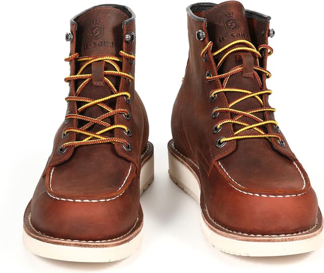 Thumbnail 5 de SL-Saint Herren Arbeitsstiefel Weiche Moc Toe 6" Keilsohle