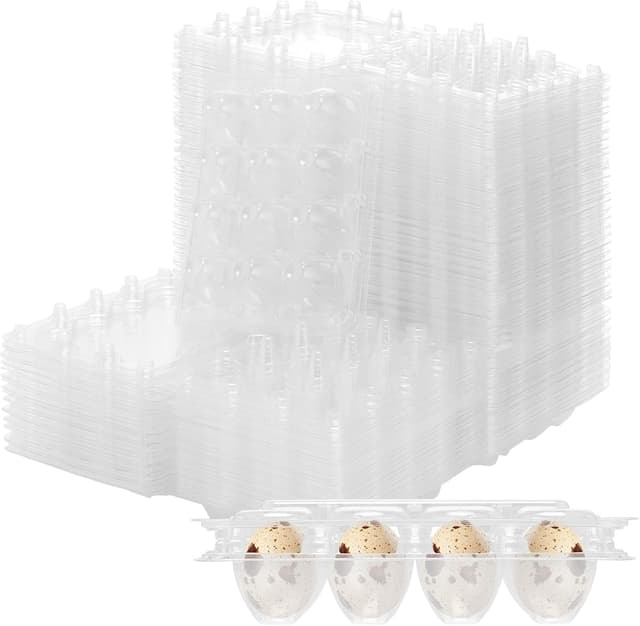 Detalle de HEIYUET Wachteleierbox 80er Set, 12er