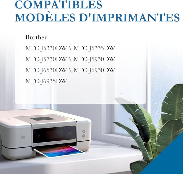 Detalle 2 de Paeolos 3219XL cartouches compatibles Lot de 4