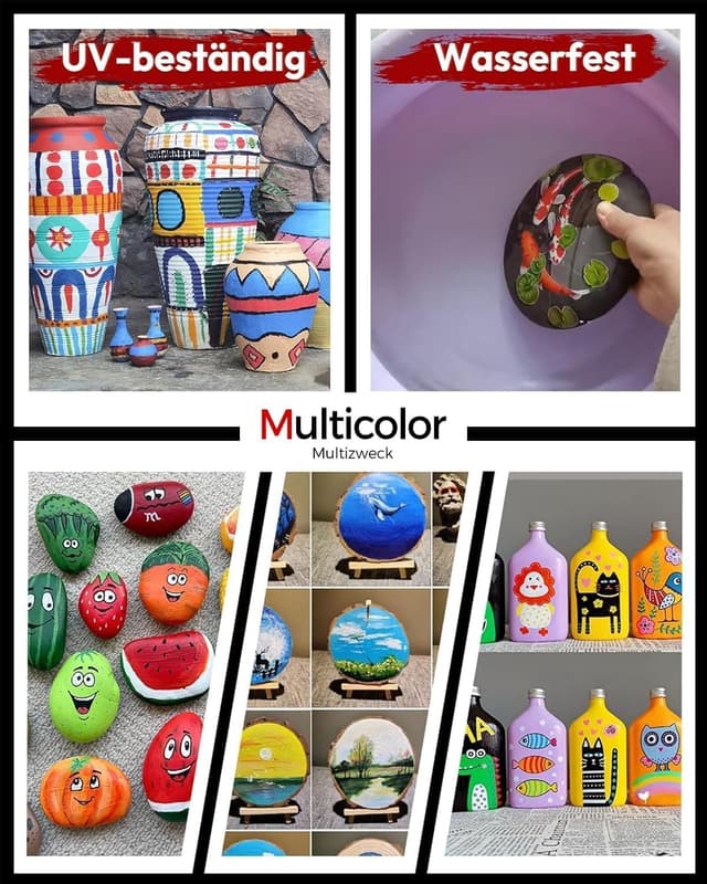 Thumbnail 6 de Fantastory Acrylfarben Set 36 Farben 🎨