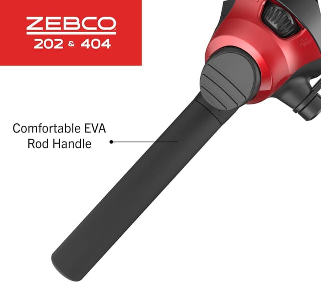 Thumbnail 6 de Zebco 202 & 404 Spincast Reels and Fishing Rod Combos (2-Pack) with Pre-Spooled Line