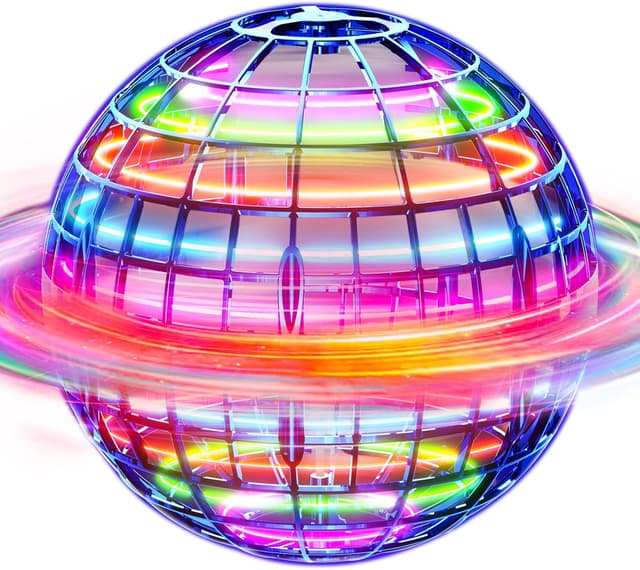 Detalle de Ivtivfu Flying Orb Ball 2025 with Lights 🪁