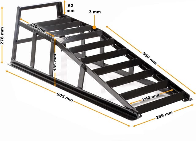 Thumbnail 3 de Wiltec 2X Auffahrrampe 2 t Paar 915x350x275 mm