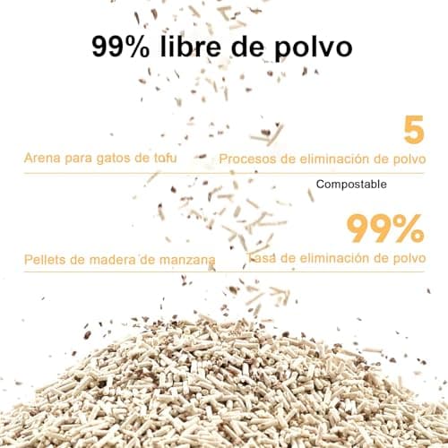 Thumbnail 4 de FUKUMARU Arena de Tofu para Gatos 10.8kg