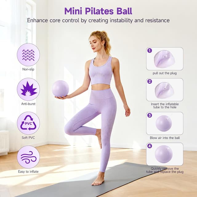 Thumbnail 5 de XTTANK Set de Aro Pilates 34 cm para casa
