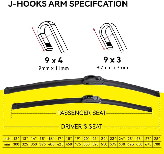 Detalle 2 de Dog Tail 22 Inch Wiper Blades for Ford F-150