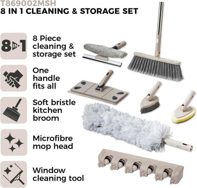 Detalle 2 de Tower Cavaletto 8 Piece Cleaning Set