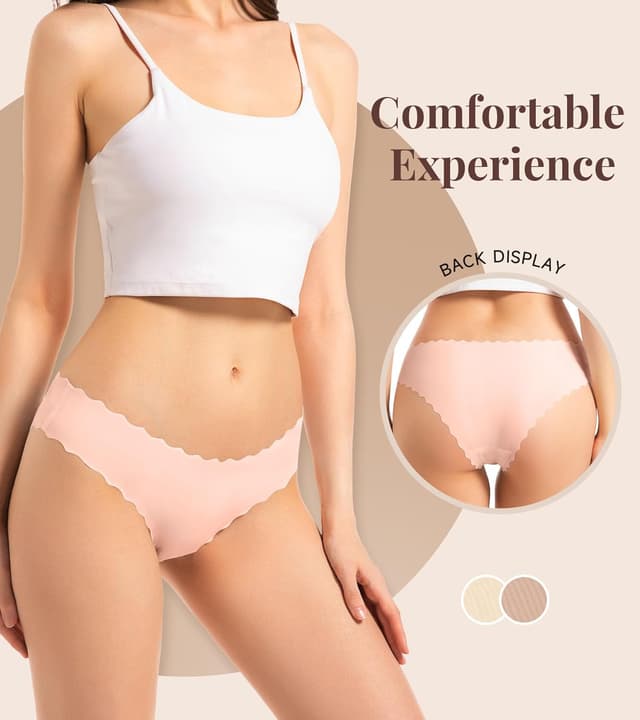 Detalle 2 de TANSTC seamless no VPL knickers 6 pack