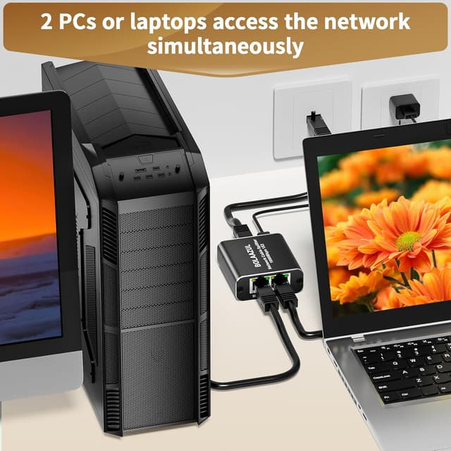 Thumbnail 1 de BolAAzuL Ethernet Splitter 1 in 2