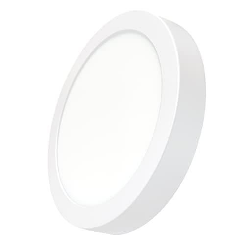 Detalle de LED ATOMANT plafón LED redondo de superficie 220 mm, 20W y 1800 lm en blanco neutro (4500K)