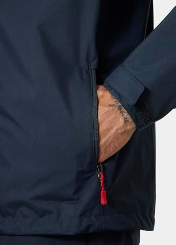 Detalle 2 de Helly Hansen Crew 2 chaqueta intermedia azul marino M