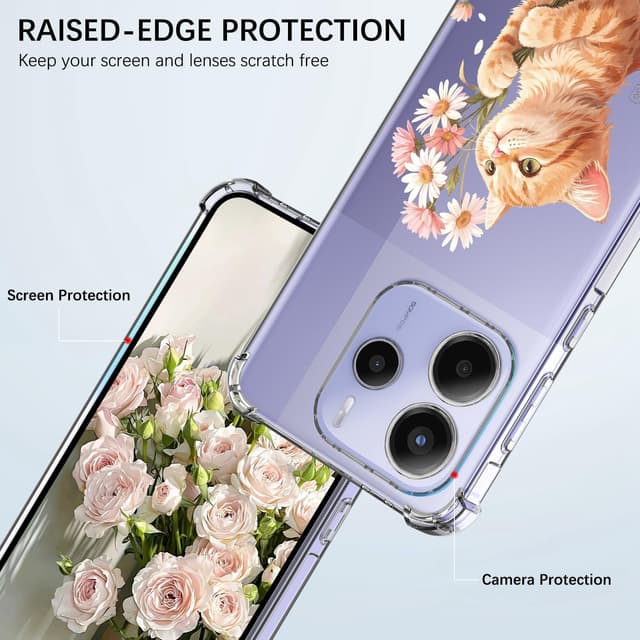 Thumbnail 2 de DiaryTown Redmi Note 14 5G Hülle Transparent