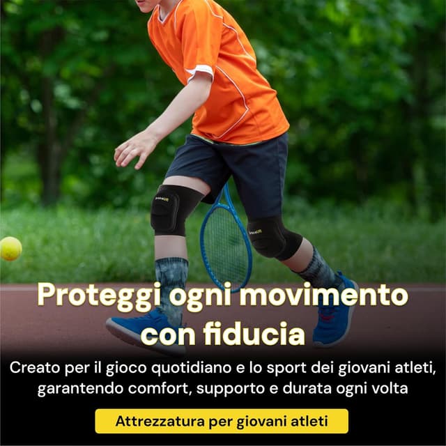 Thumbnail 6 de BraceUP ginocchiere pallavolo bambini S 130-150 cm