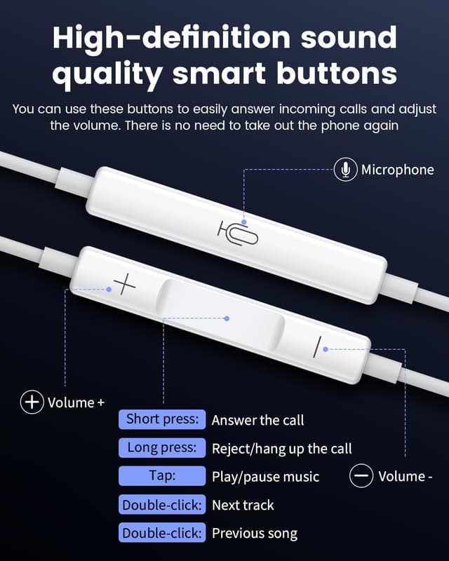 Thumbnail 4 de Luregirl Kopfhörer Kabelgebunden 2er Pack